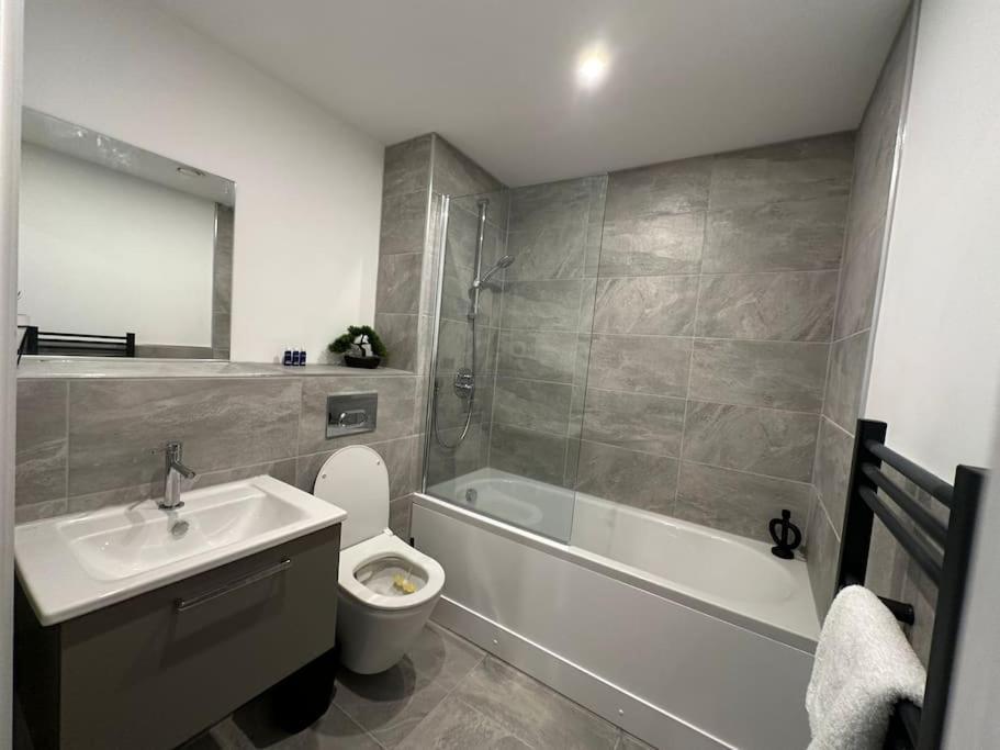 Stylish Central York Apartment Free Parking & Gym Eksteriør bilde